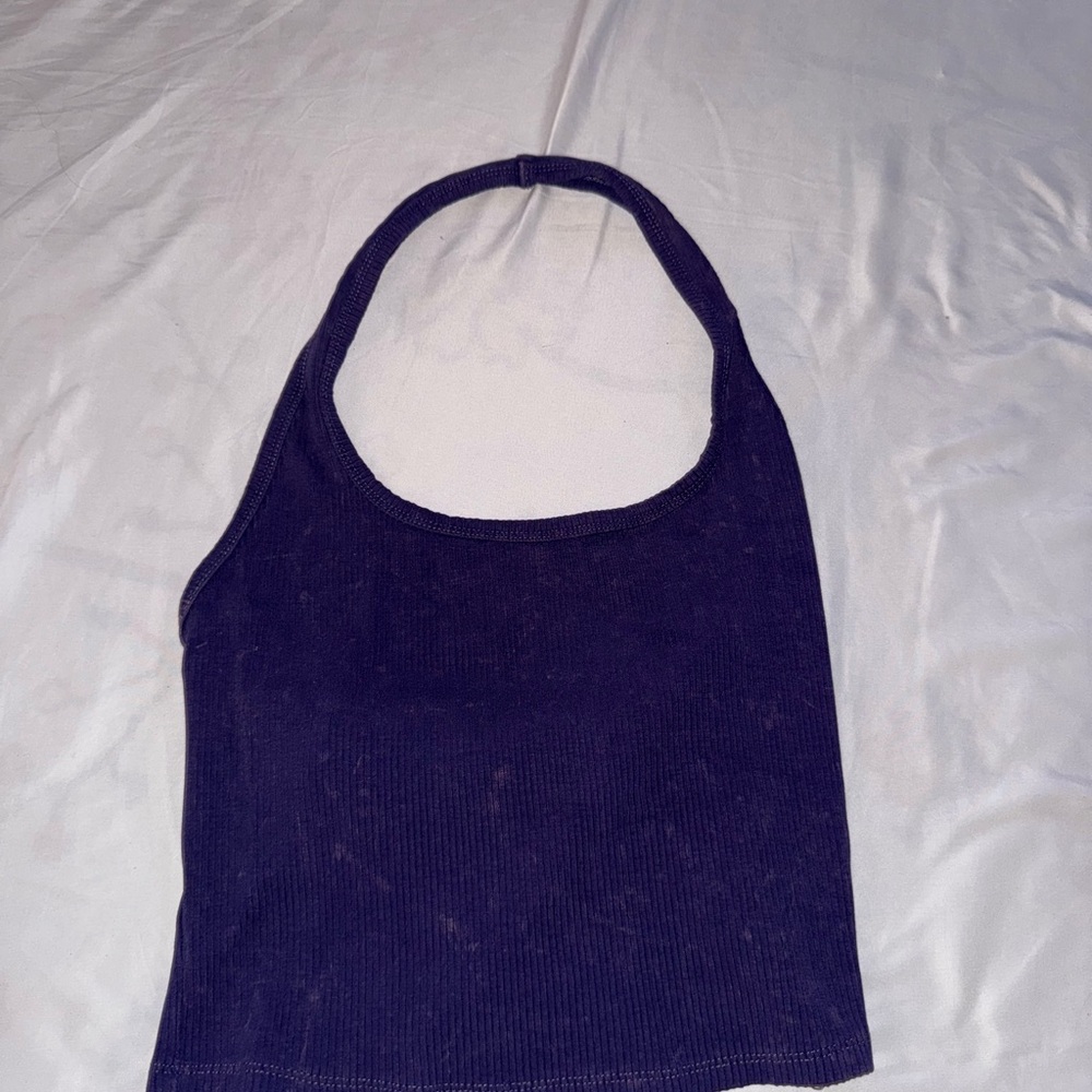 Purple Halter Top